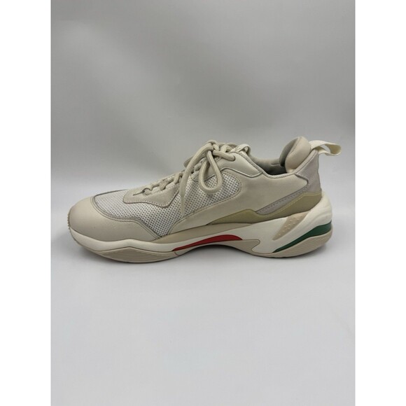 Puma Thunder Spectra Whisper White, Red, Green, 9 Chunky Sneaker Shoes 367516-12 main image 8